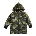 Eashery Lightweight Jacket for Boys Kids Little Big Boys Spring Autumn Denim Jacket Fall Winter Pullover Tops Jackets for Kids (Camouflage 2-3 Years)