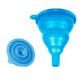 Compact Collapsible Silicon Funnel - Easy to Store and Perfect for Pouring and Transferring Liquid - Versatile Kitchen Tool