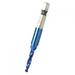 Combination Tap Bit Easy to Install Internal Chip Removal Hex Tapping Bits Corrosion Resistant 0.5mm Thread Diameter with 6.35mm Shank for Metal Processing(High-Speed Steel Blue-Plated M4 Single)