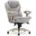 Serta - Upholstered Back in Motion Health &amp; Wellness Manager Office Chair - Fabric - Light Gray