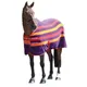 Tempest Original Newmarket Standard-Neck Horse Fleece Rug Purple/yellow/red (7)