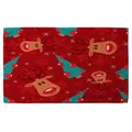 Andrew Lee Reindeer And Tree Pattern (Bath Towel) / Default Title