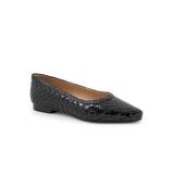 Women's Emmie Dressy Flat by Trotters in Black (Size 11 M)