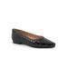 Women's Emmie Dressy Flat by Trotters in Black (Size 9 M)