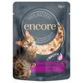 48x70g Chicken Breast with Duck Broth Pouch Cat Encore Wet Cat Food