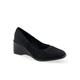 Wide Width Women's Airlie Pump by Aerosoles in Black Stretch (Size 9 W)