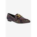 Women's Felix Casual Flat by Bellini in Wine Gold Combo (Size 11 M)