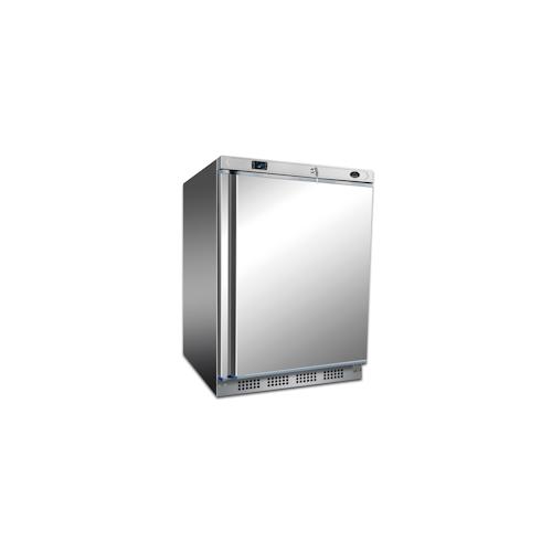 Groju Gastro Edelstahl Kühlschrank Gewerbekühlschrank Lagerkühlschrank 1 Tür -2/+8°C 130 L