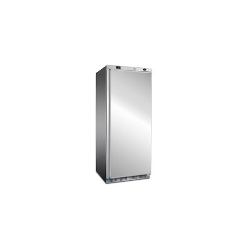 Groju Gastro Edelstahl Kühlschrank Gewerbekühlschrank Lagerkühlschrank 1 Tür 0/+8°C 570 L