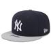 Men's New Era Navy/Gray York Yankees On Deck 59FIFTY Fitted Hat