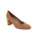 Women's Betsy Pump by Aerosoles in Tan Suede (Size 5 1/2 M)