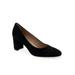 Women's Betsy Pump by Aerosoles in Black Suede (Size 6 1/2 M)