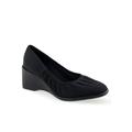 Women's Airlie Pump by Aerosoles in Black Stretch (Size 10 M)