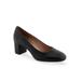 Women's Ebel Pump by Aerosoles in Black Leather (Size 5 M)