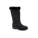 Extra Wide Width Women's Benji 3.0 Tallcalf by Trotters in Black (Size 8 1/2 WW)