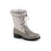 Women's Bryce Bootie by Trotters in Grey Tumbled (Size 9 1/2 M)