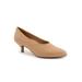 Wide Width Women's Kimber Pump by Trotters in Nude (Size 9 1/2 W)