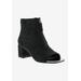 Women's Jaded Bootie by Bellini in Black Microsuede (Size 8 M)