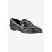 Women's Felix Casual Flat by Bellini in Black Silver Combo (Size 6 M)