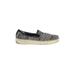 Sam Edelman Sneakers: Slip-on Platform Boho Chic Black Color Block Shoes - Women's Size 8 1/2 - Almond Toe