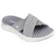 Skechers O-t-g Damen GO Walk Flex Sandale Impressed, Grau Textil, 42 EU