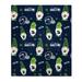 Seattle Seahawks 60" x 70" Gnome Helmet Blanket