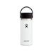 Hydro Flask 16 oz. Wide Mouth Bottle w/Flex Sip Lid White W16BCX110