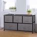 Rebrilliant Meshalia 5 - Drawer Dresser Metal in Gray | 21 H x 39 W x 12 D in | Wayfair 2A7FB4F11F734F449A32B337AA28EAA4