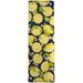 Blue;yellow;green 2'6" x 8' Area Rug - LEMON DAYS NAVY Laundry Mat By East Urban Home 96.0 x 30.0 x 0.08 in blue/green/yellowPolyester | Wayfair