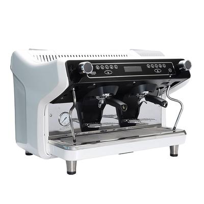 Gaggia LAGIUSTA2GROUPS Semi Automatic Commercial Espresso Machine w/ 2 Groups, 2 Steam Valves, & 2 Hot Water Valve - 220v/1ph, White