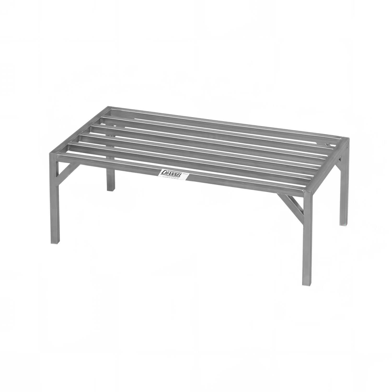 Channel ES2054 54" Stationary Dunnage Rack w/ 4000 lb Capacity, Stainless Steel