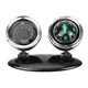 2 in 1 Car Interior Decoration Ornaments Compass Thermometer Guide Ball Dashboard Mounting Auto