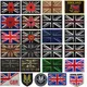 Britische Flagge Patch Union ir reflektierende Patch UK Großbritannien Großbritannien Militär Flog