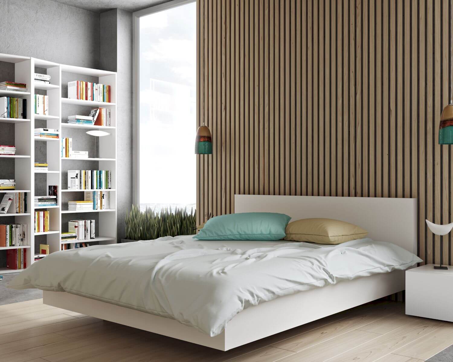 TemaHome »Float« Bett Weiß 160x200 cm / mit Lattenrost