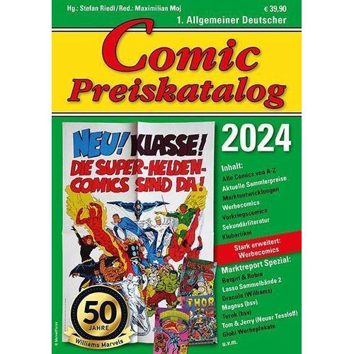 Comic Preiskatalog 2024 SC – Stefan Riedl