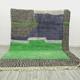 Landscape Moss Green & Blue Authentic Moroccan Wool rug - Berber tufted - living - vintage - Authentic Beni Ourain - Custom - Natural - Area