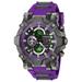 Renewed Invicta Aviator Men's Watch - 52mm Purple Black (AIC-40181)