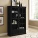 Storage Cabinet with Glass Doors Curio Cabinet, Display Cabinet with Drawers