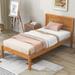 Twin/Full/Queen Size Wood Platform Bed Frame with Headboard-No Box Spring Needed