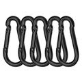 Decor Store Carabiner Clips 5Pcs Widely Used Compact Size Convenient Mountaineering Buckle Carabiner Clips