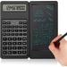 Scientific calculators 10 Digit LCD Display Desktop Calculators Comes with a 6 inch Writing Tablet for High