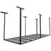 SunsGrove 3x8 Overhead Garage Storage Rack 750LBS Weight Capacity Adjustable Ceiling Mounted Storage Racks Heavy Duty Hanging Garage Storage 36 in. W x 96 in. L x (22-40 Ceiling Dropdown) Black