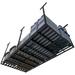 SunsGrove 4x8 Overhead Garage Storage Rack 750LBS Weight Capacity Adjustable Ceiling Mounted Storage Racks Heavy Duty Hanging Garage Storage 48 in. W x 96 in. L x (22-40 Ceiling Dropdown) Black