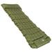 Wakeman Outdoors Inflatable Sleeping Pad with Built-in Foot Pump Olive