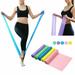 2024 Resistance Bands Elastic Exercise Bands Set for Recovery Physical Therapy Yoga Pilates Rehab Fitness Strength Training 5 PACK