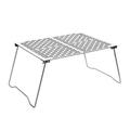 Outdoor Folding Table Titanium Barbecue Grill Portable Bonfire Barbecue Set Picnic Tools Titanium Barbecue Rack