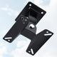 TV Rotation Holder 1 Set of TV Rotation Holder Screen Fixed Support Wall Mount Bracket Full Motion TV Mount Black