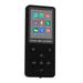 Matoen Bluetooth MP3 Lightweight and Portable with Screen MP3 Music Player Lightweight and Portable Intelligent E-book Black