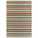 Sphinx Latitude Area Rug 602W3 Grey Banded Rows 5 3 x 7 3 Rectangle