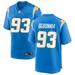 Otito Ogbonnia Men's Nike Powder Blue Los Angeles Chargers Custom Game Jersey